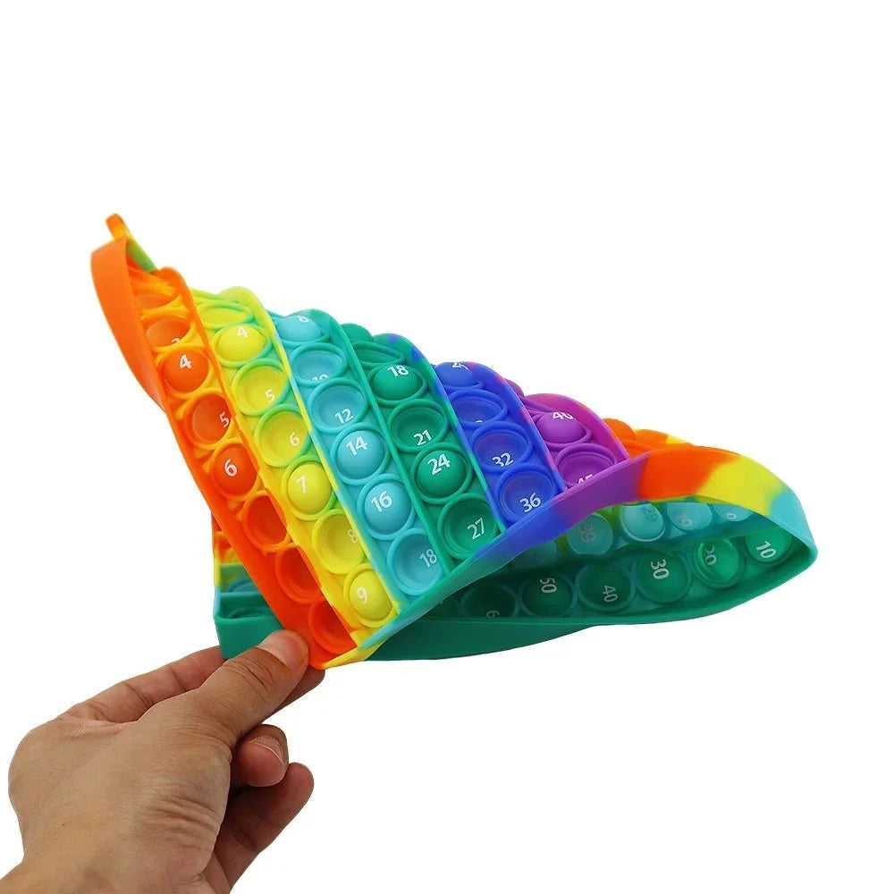 צעצוע Pop-it חינוכי מסיליקון – תמונת מוצר