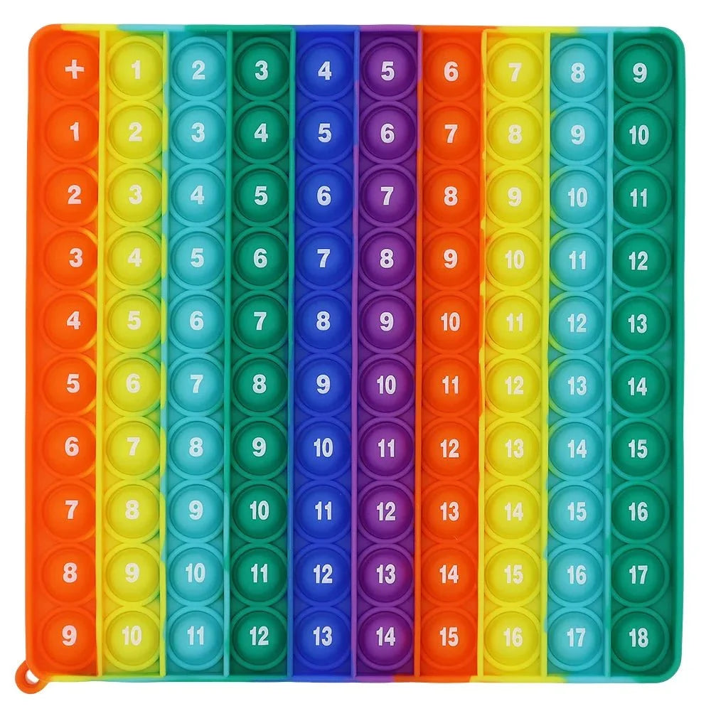 צעצוע Pop-it חינוכי מסיליקון – תמונת מוצר