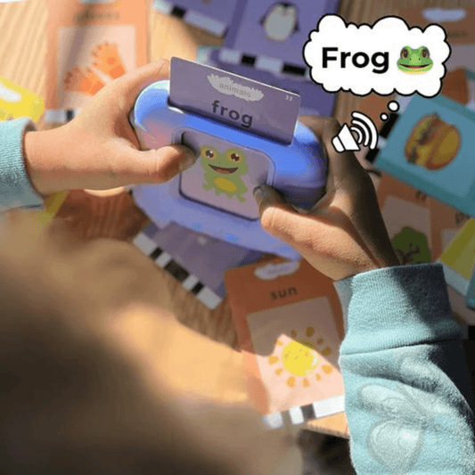 כרטיסיות מדברות חינוכיות – כחול