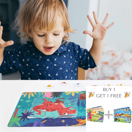 ספרי לימוד מונטסורי Filip – דינוזאורים ותחבורה – קנו 1 וקבלו 1 חינם