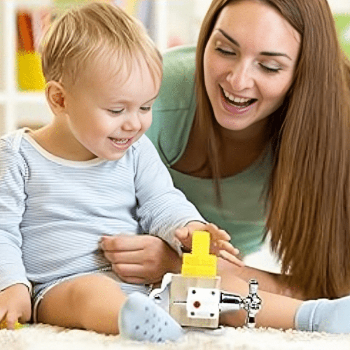 קוביית פעילות מונטסורי – תמונת מוצר