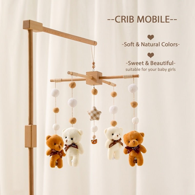 מובייל צעצוע לעריסה Kona – סוס טבעי