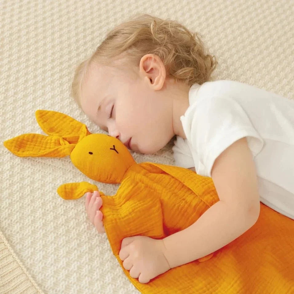 בובת שינה מכותנה לתינוק Mia – אפור