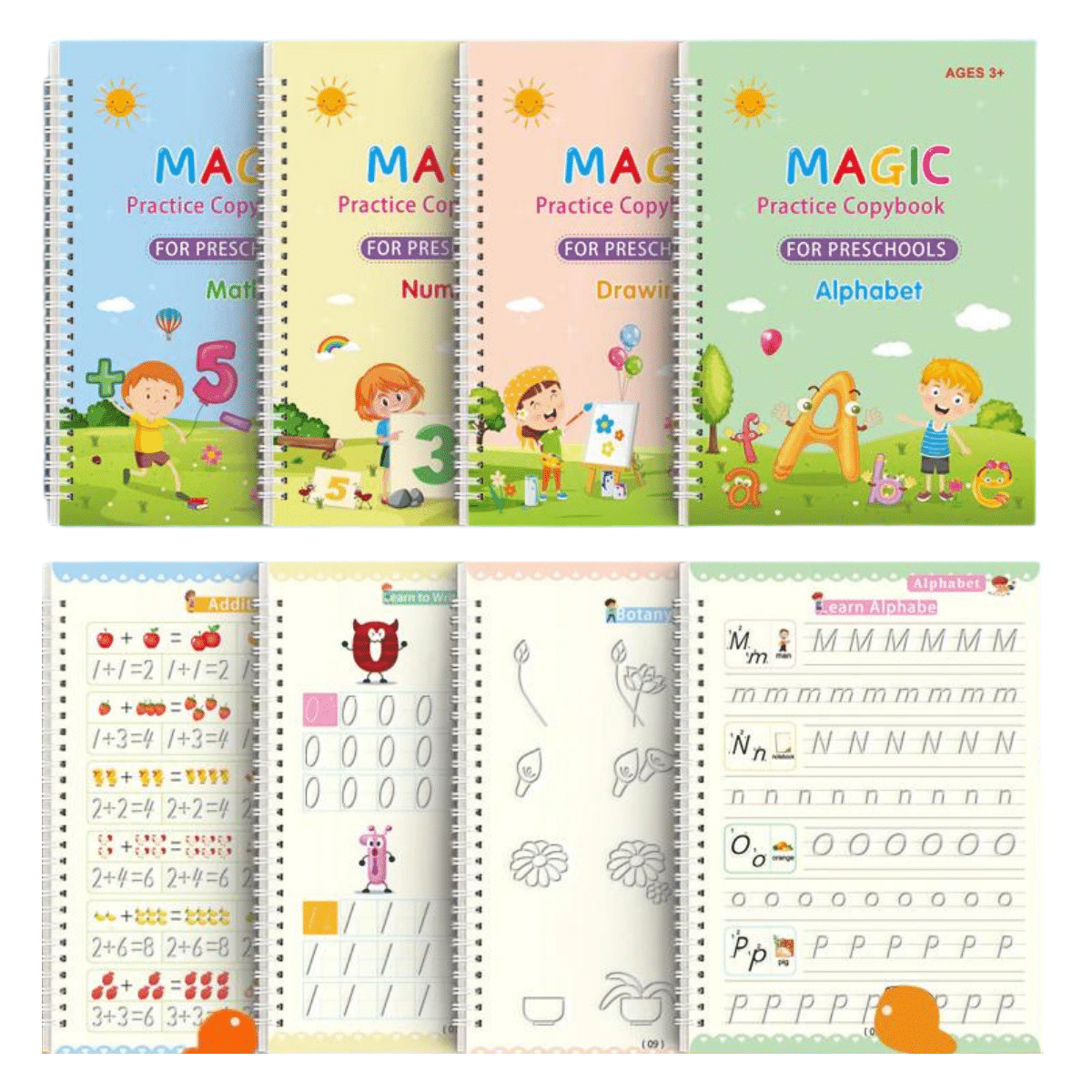 חוברות העתקה קסומות לילדים Mola – תמונת מוצר