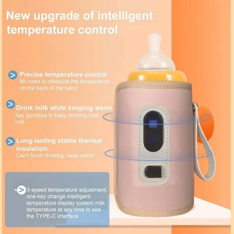 מחמם חלב נייד לתינוק בחיבור USB – תמונת מוצר