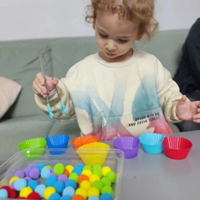 סט צעצועי מיון בצבעי הקשת – כותרת ברירת מחדל