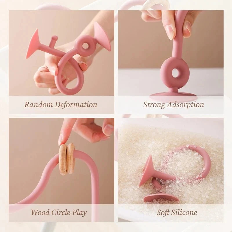 מבוך מסיליקון עם הצמדה בוואקום – ירוק