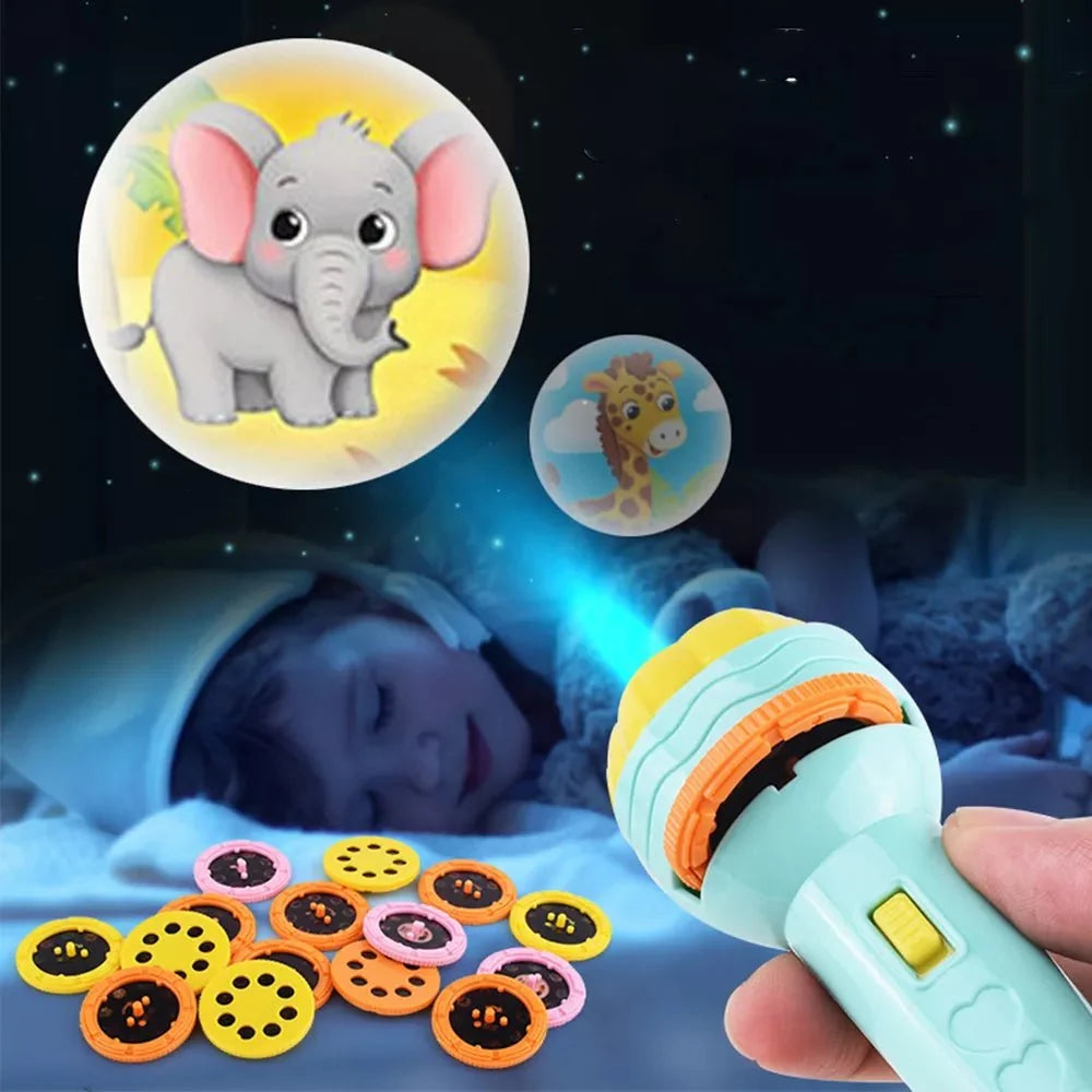 מקרן פנס לשעת סיפור – ורוד