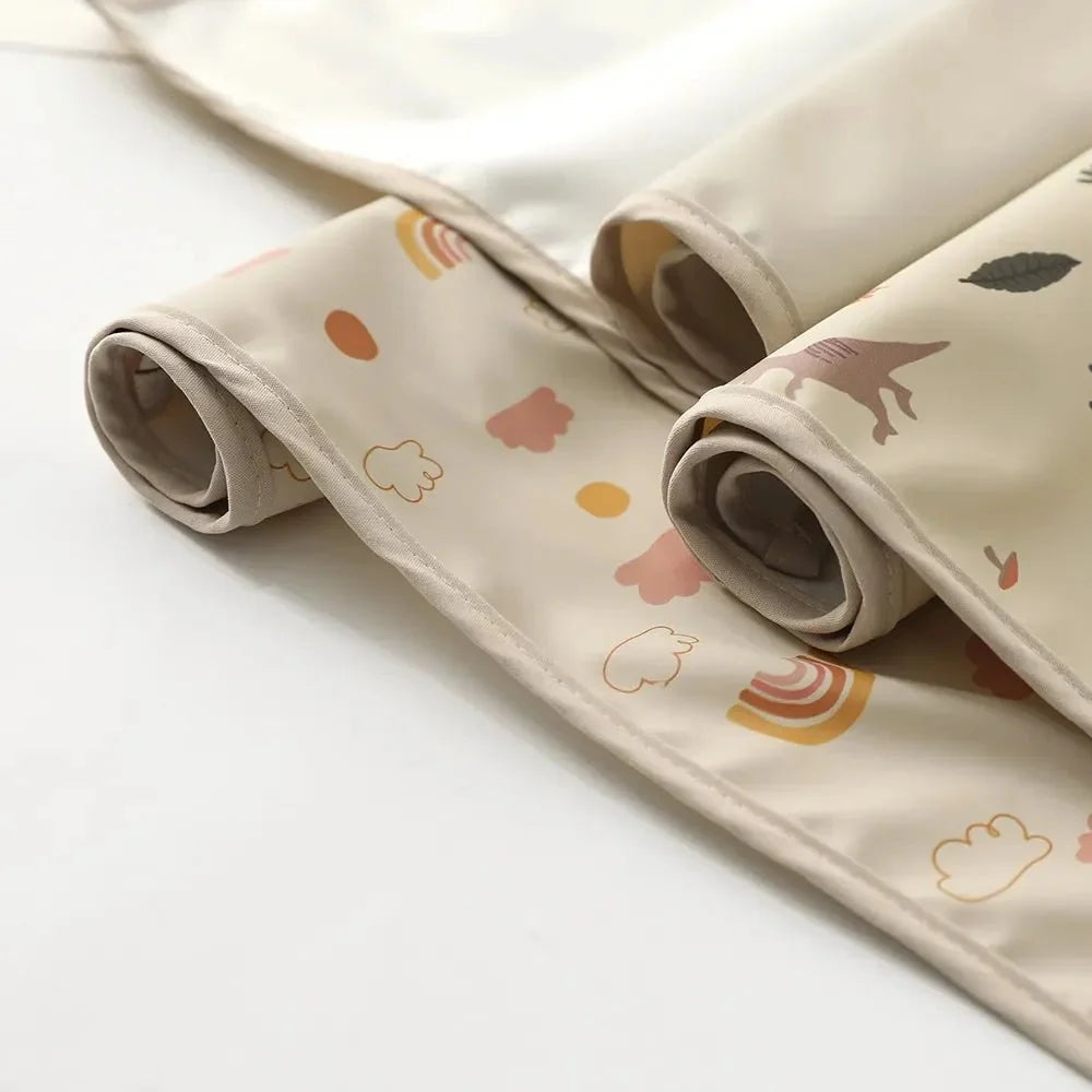 משטח החתלה עמיד למים – אוקיינוס כחול (70x90cm)
